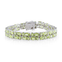 Bracciale in argento con Peridoto