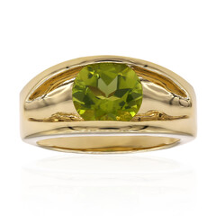 Anello in argento con Peridoto