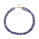 Collana in argento con Tanzanite