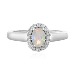 Anello in argento con Opale di Welo