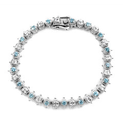 Bracciale in argento con Zircone Ratanakiri (Dallas Prince Designs)
