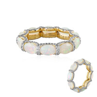 Anello in argento con Opale di Welo