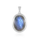 Ciondolo in argento con Labradorite