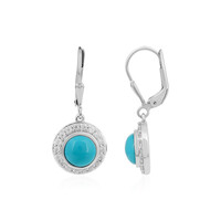 Orecchini in argento con Turchese Sleeping Beauty