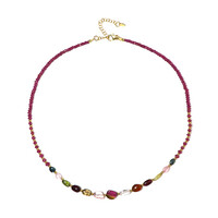 Collana in argento con Tormalina (Riya)