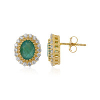 Orecchini in argento con Grandidierite
