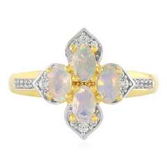 Anello in argento con Opale di Welo