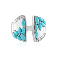 Anello in argento con Turchese Sleeping Beauty (de Melo)