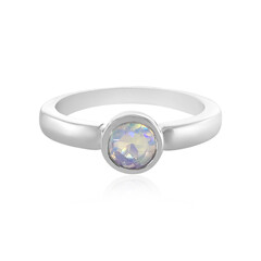 Anello in argento con Opale di Welo
