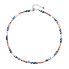 Collana in argento con Ematite Blu