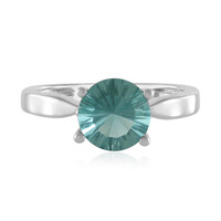 Anello in argento con Fluorite Verde