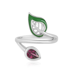 Anello in argento con Rodolite
