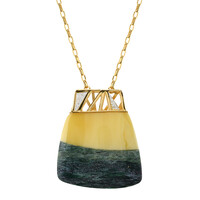 Collana in argento con Gemma