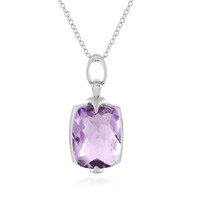 Collana in argento con Ametista Rose de France
