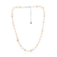Collana in argento con Perla di Acqua Dolce (TPC)