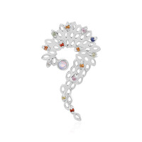 Ciondolo in argento con Opale di Welo
