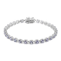 Bracciale in argento con Tanzanite