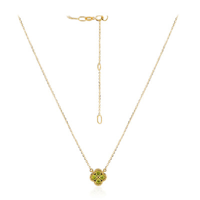 Collana in oro con Diamante Giallo VS1 (Annette)