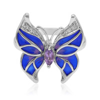 Anello in argento con Ametista
