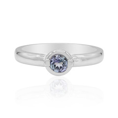 Anello in argento con Tanzanite (non riscaldata)