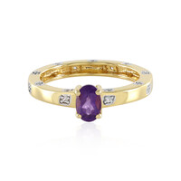 Anello in argento con Ametista