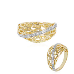 Anello in oro con Diamante I1 (I)  (Ornaments by de Melo)