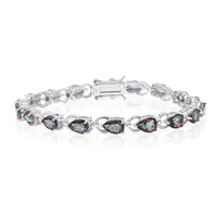 Bracciale in argento con Quarzo Mistico