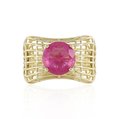 Anello in oro con Zaffiro Rosa del Madagascar (Ornaments by de Melo)