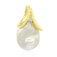 Ciondolo in argento con Perla di Acqua Dolce (TPC)