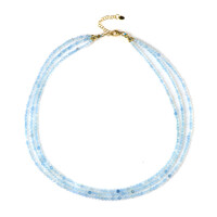 Collana in argento con Acquamarina Brasiliana