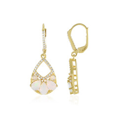Orecchini in argento con Opale di Welo