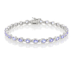 Bracciale in argento con Tanzanite