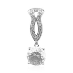 Ciondolo in argento con Danburite