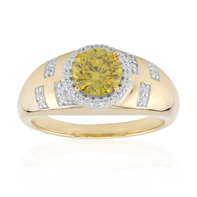 Anello in oro con Sfalerite Bulgara (Mark Kaufman)