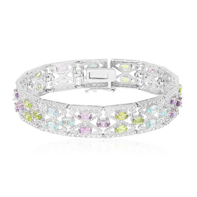 Bracciale in argento con Peridoto