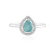 Anello in argento con Grandidierite