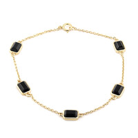 Bracciale in argento con Onice Nero