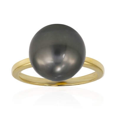 Anello in oro con Perla Tahitiana (TPC)