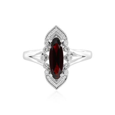 Anello in oro con Granato (SUHANA)