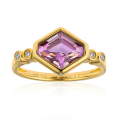 Anello in oro con Diasporo Rosa (AMAYANI)