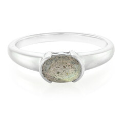 Anello in argento con Labradorite