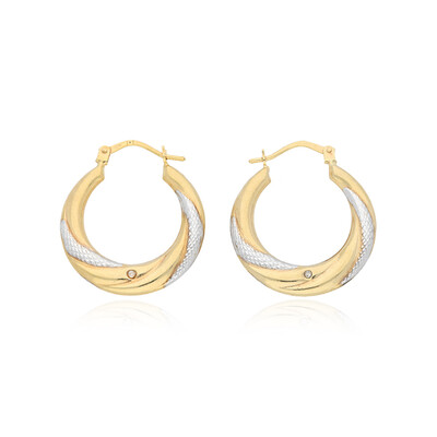 Orecchini in oro con Diamante PK (H)