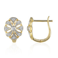 Orecchini in oro con Diamante SI1 (G)