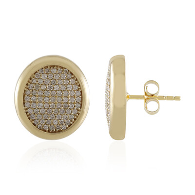 Orecchini in oro con Diamante I1 (H) (de Melo)