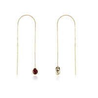 Orecchini in oro con Rodolite (CUSTODANA)