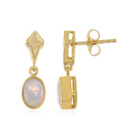 Orecchini in argento con Opale di Welo