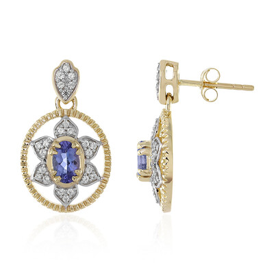 Orecchini in oro con Tanzanite (Adela Gold)