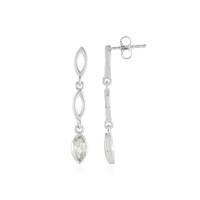 Orecchini in argento con Ametista Verde