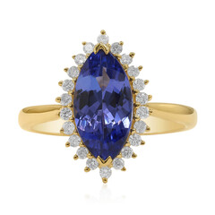 Anello in oro con Tanzanite AAA (CIRARI)