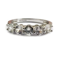 Anello in argento con Zircone
